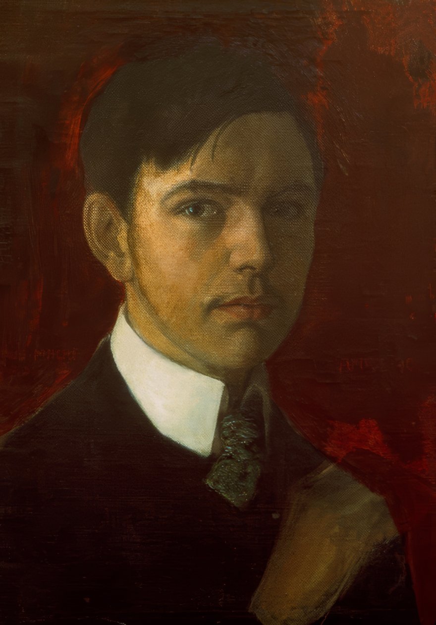 Autoportret autorstwa August Macke