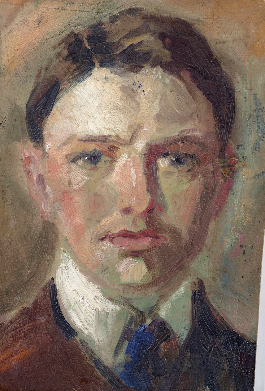 Studium do autoportretu autorstwa August Macke