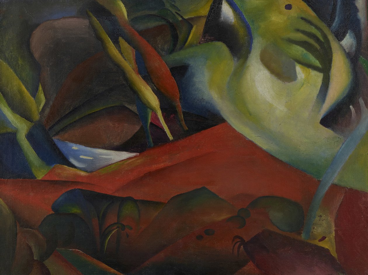 Burza, 1911. autorstwa August Macke