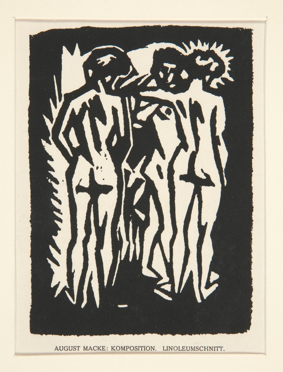 Trzy akty autorstwa August Macke