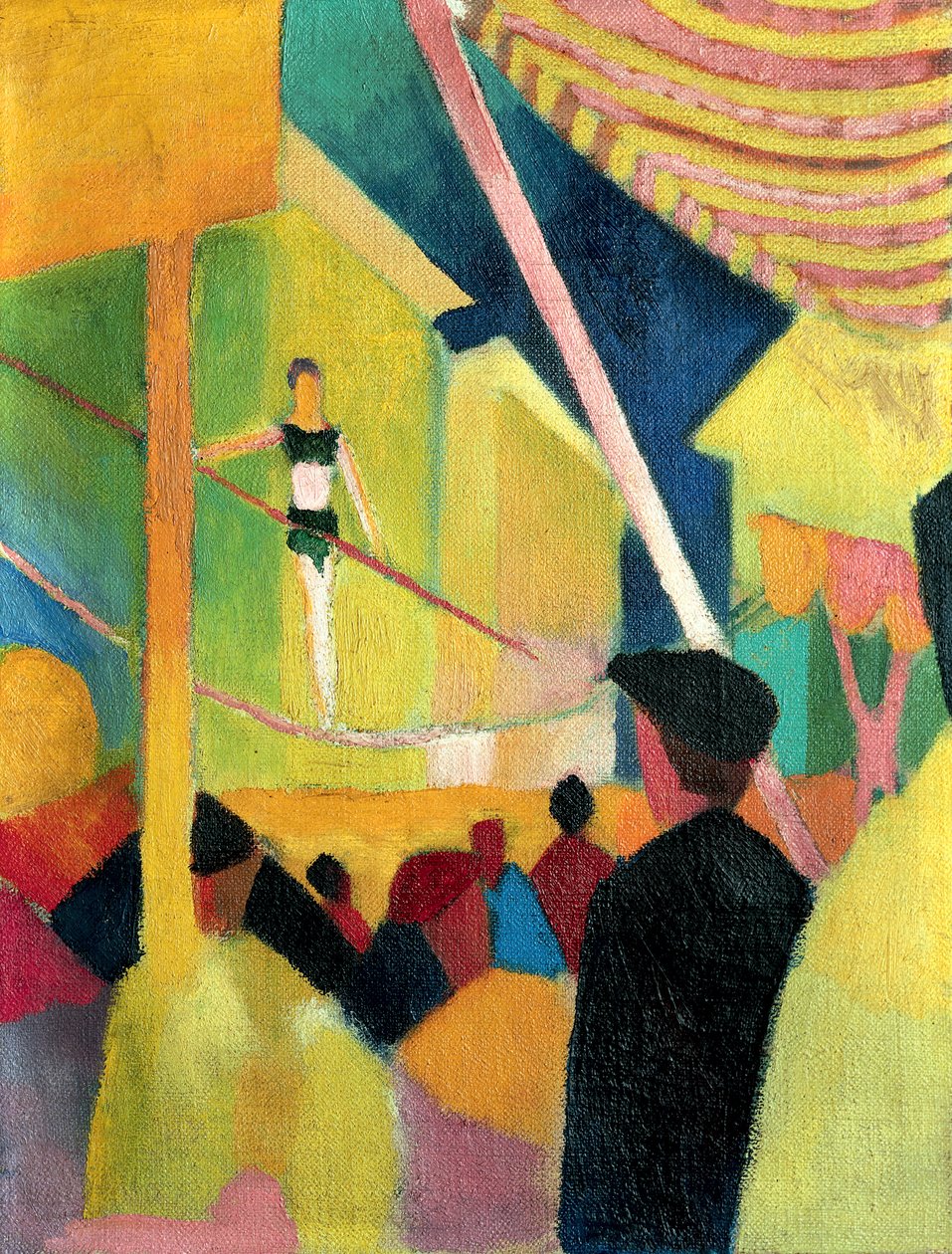 Linoskoczka, ok. 1930 r. 1913 autorstwa August Macke