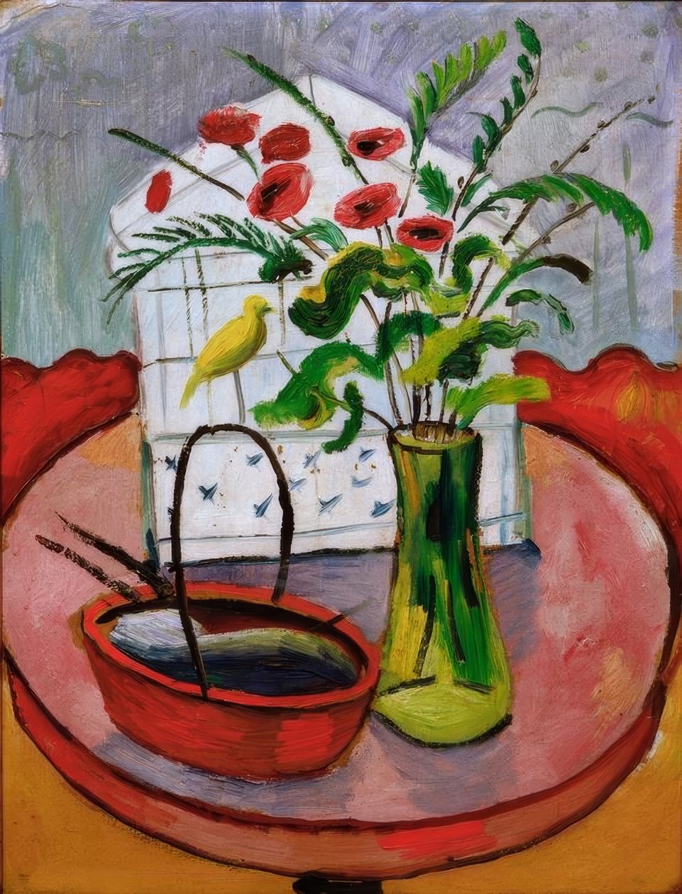 Vogelbauer autorstwa August Macke