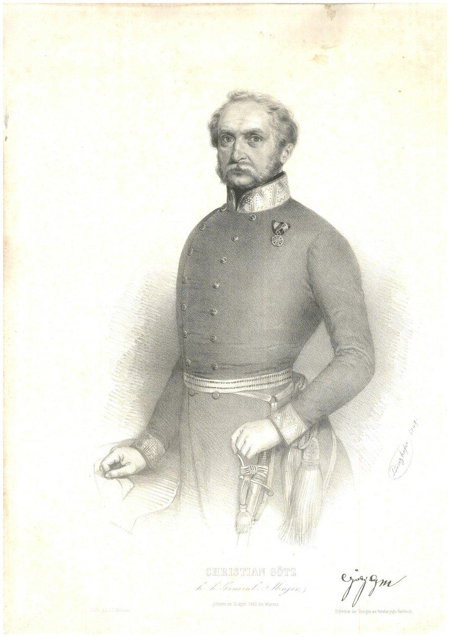 Götz, Christian (1783-1849)3 autorstwa August Prinzhofer