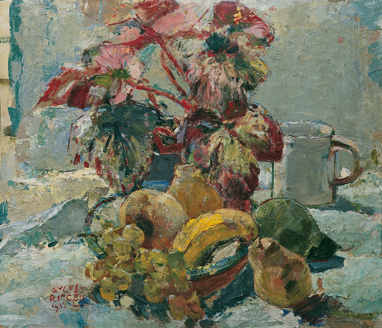 martwa natura autorstwa August Rieger