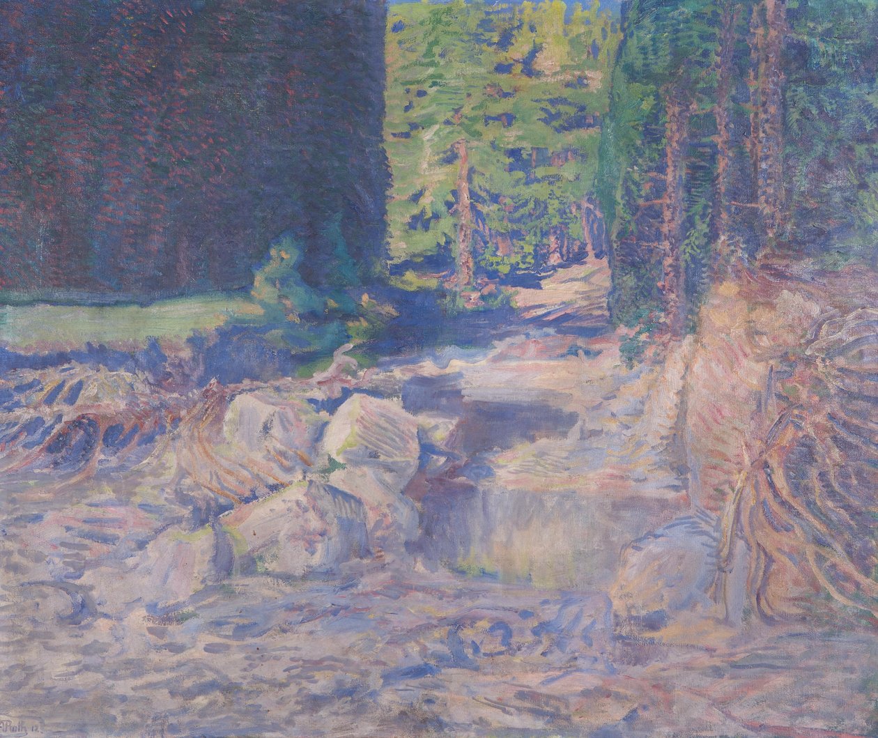 Uśpiony torrent autorstwa August Roth