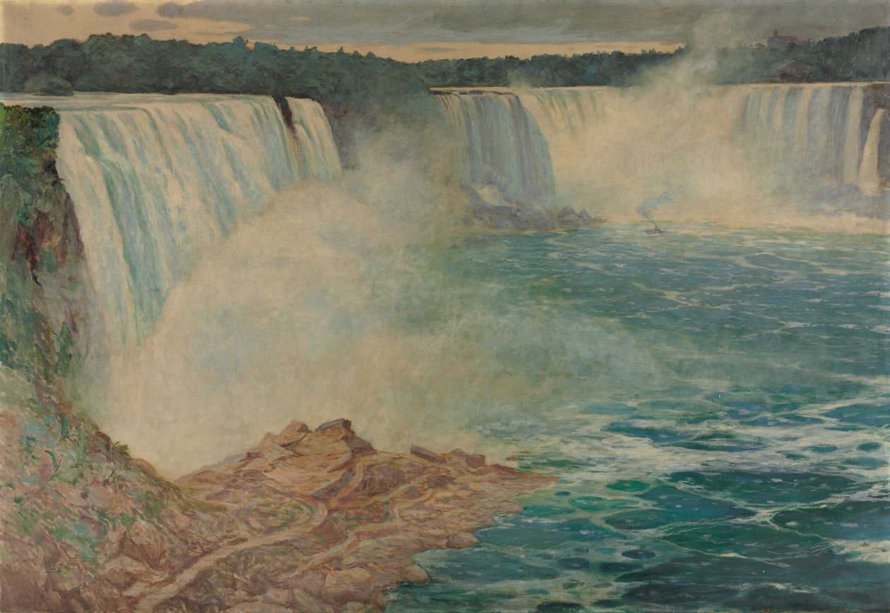 Wodospad Niagara autorstwa August Satra