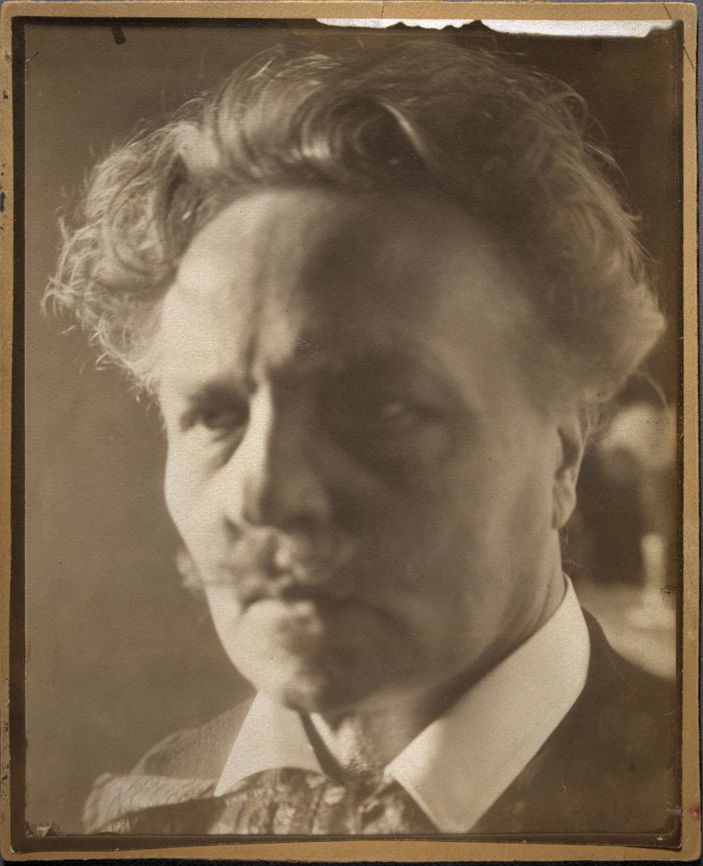 Autoportret Augusta Strindberga autorstwa August Strindberg