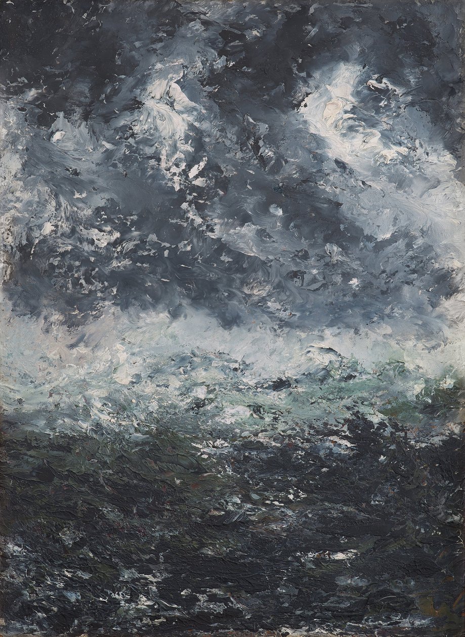 Krajobraz burzowy, 1894. autorstwa August Strindberg