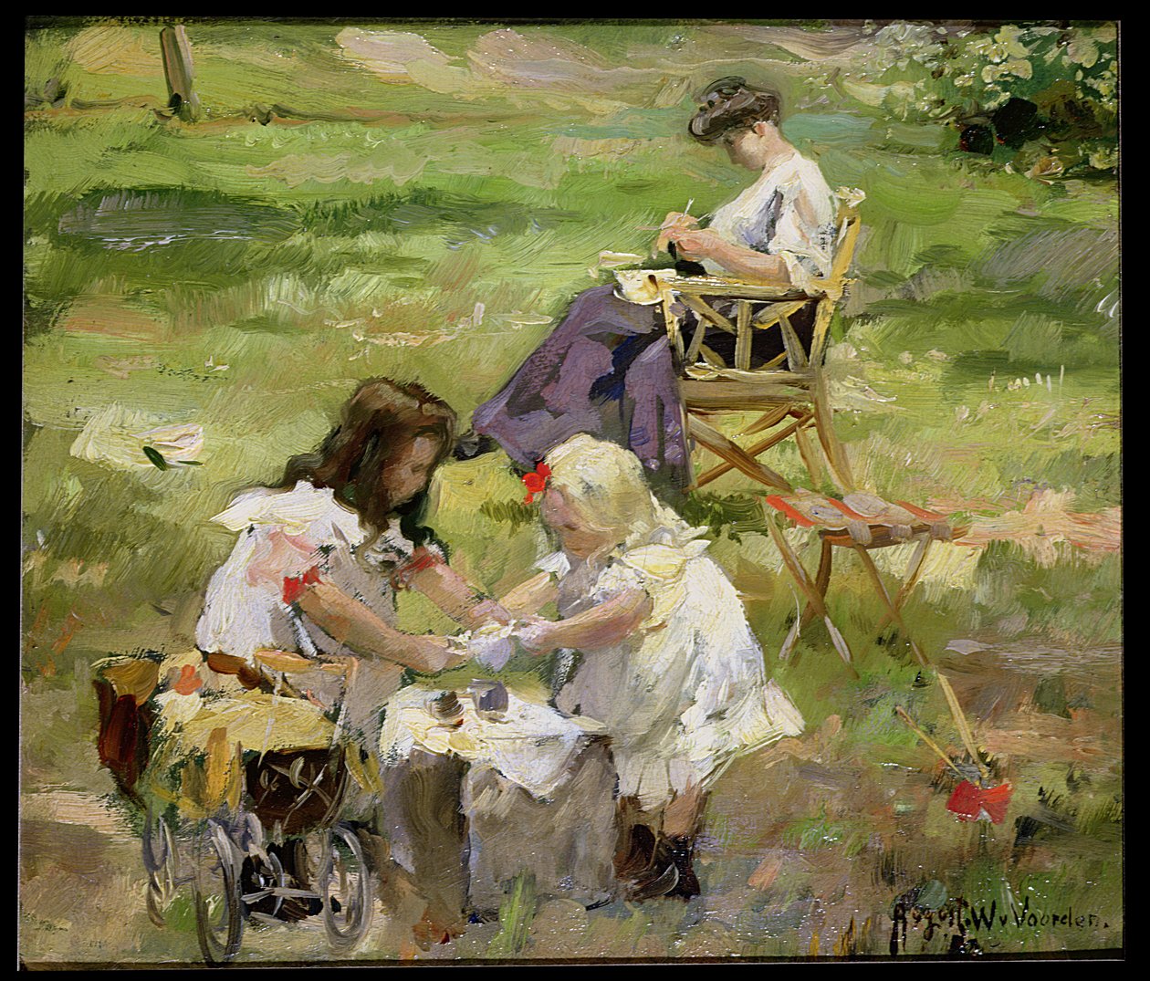Piknik autorstwa August Willem van Voorden