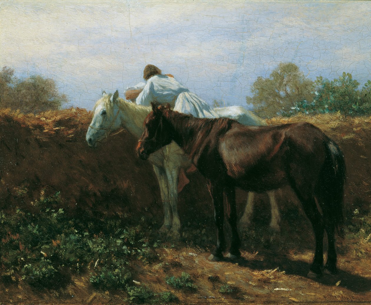 Pocałunek autorstwa August von Pettenkofen