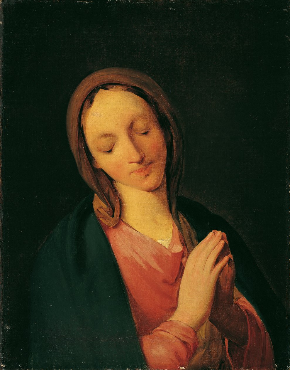 Madonna autorstwa August von Pettenkofen