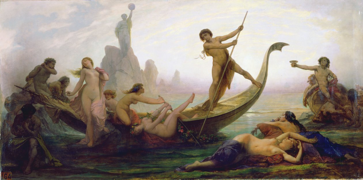 Pułapki życia autorstwa Auguste Barthelemy Glaize