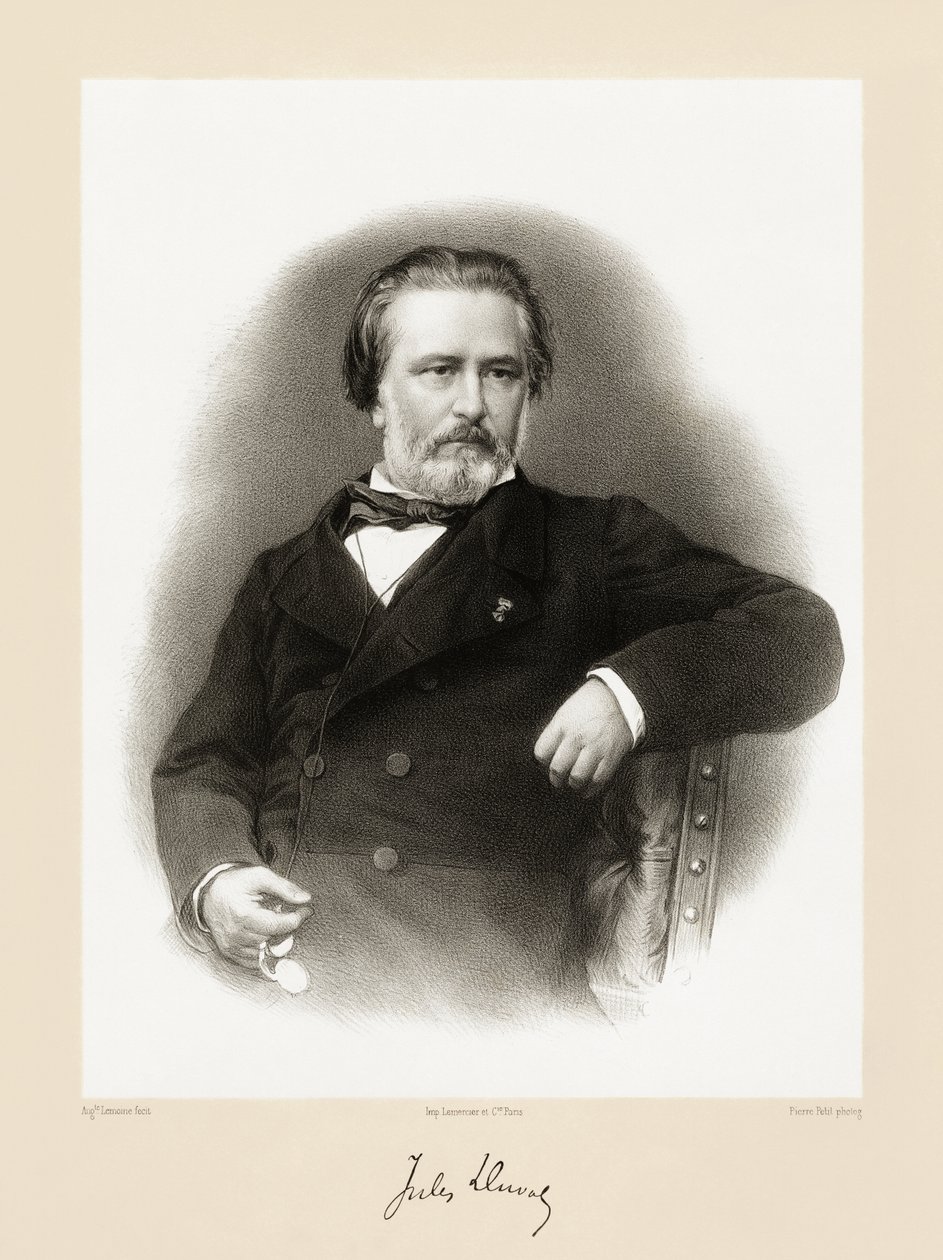 Jules Duval, 1865-66 autorstwa Auguste Charles Lemoine