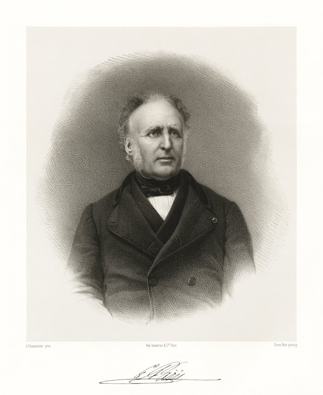 François Edmond Pâris autorstwa Auguste Charpentier