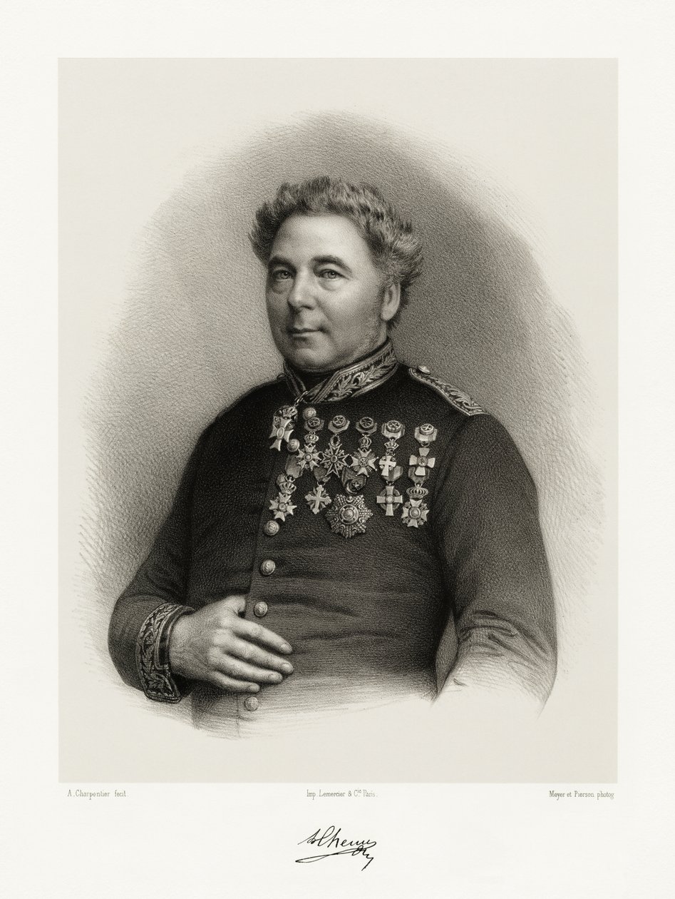 Jean Charles Chenu, 1865-66 autorstwa Auguste Charpentier