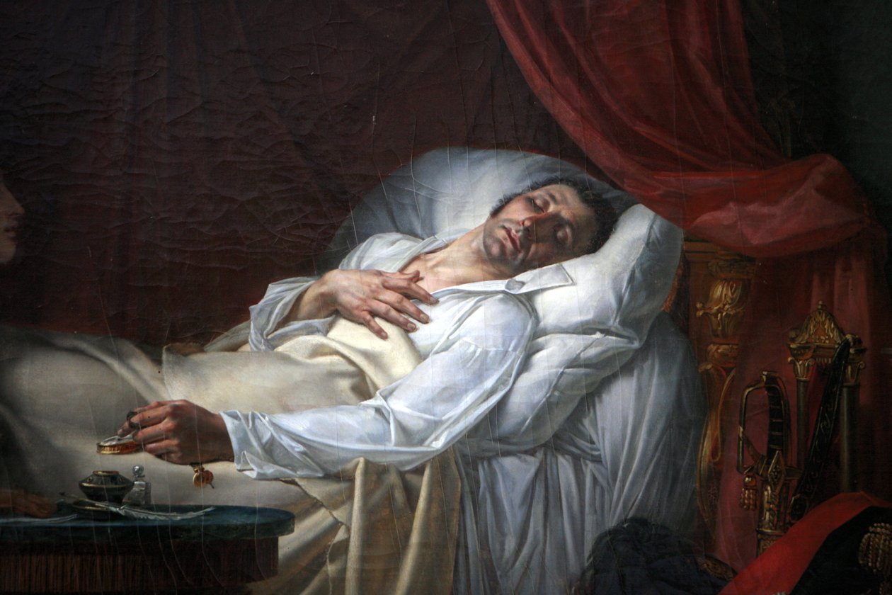Śmierć generała Moreau autorstwa Louis Charles Auguste Couder