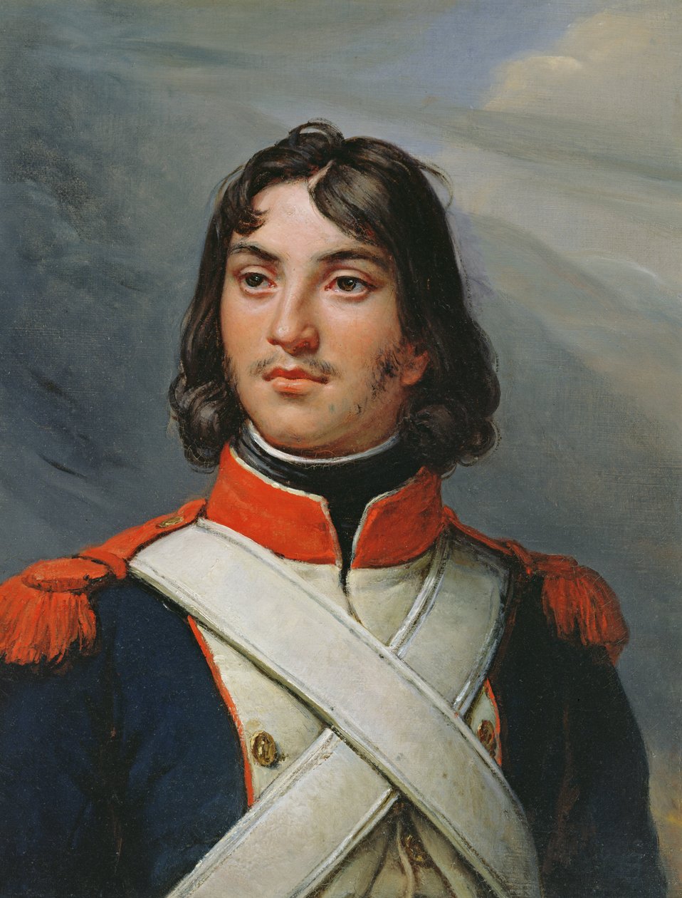 Генерал Франсуа-Северин Дегравиерс-Марсо (1760-96) 1834-35 autorstwa Auguste Jean Baptiste Vinchon