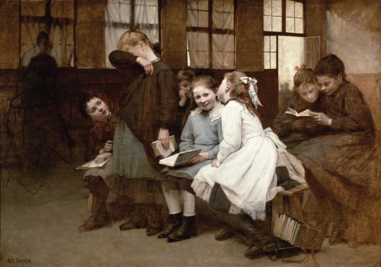 W areszcie, 1888 autorstwa Auguste Joseph Trupheme