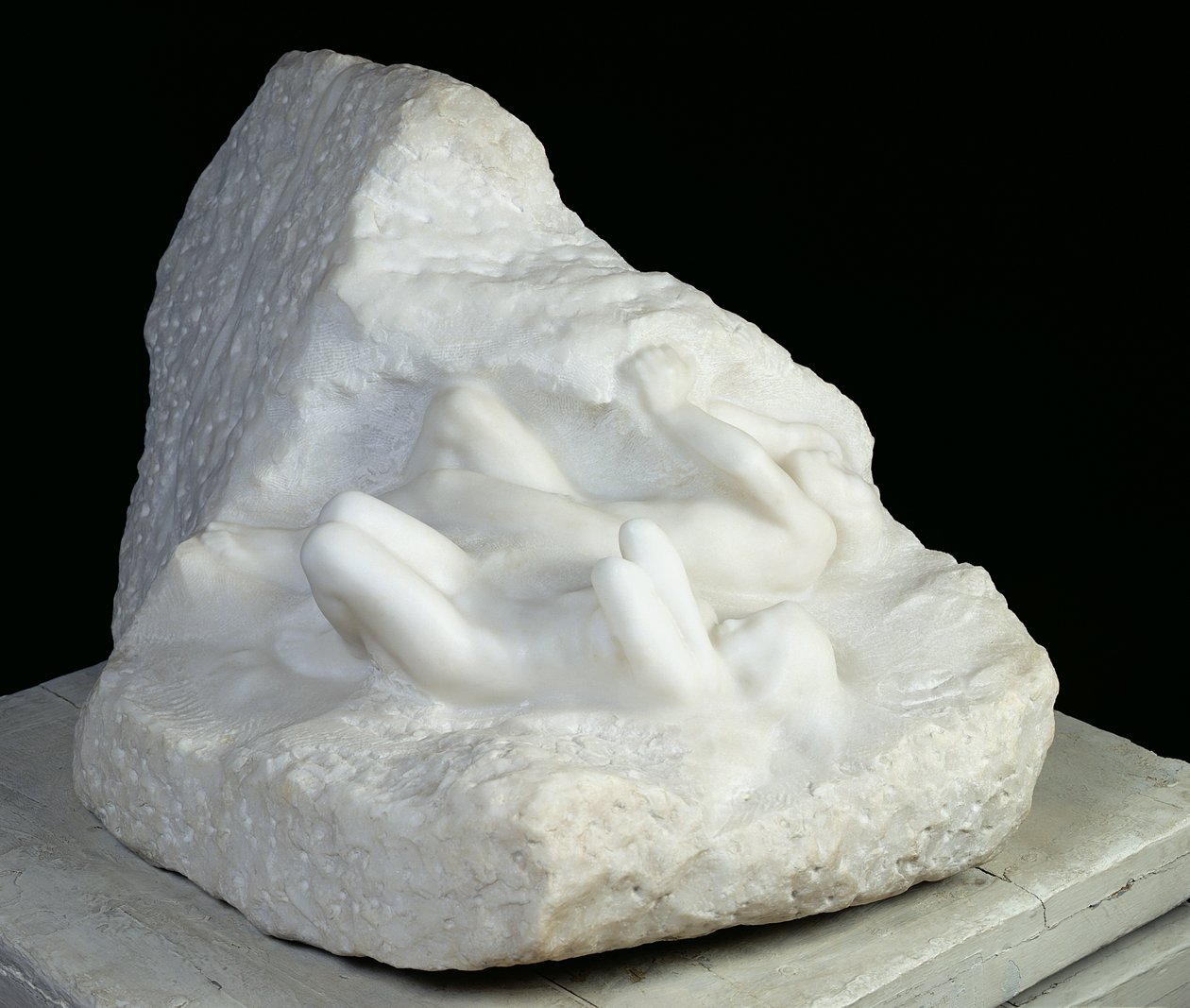 Adam i Ewa, 1905 (marmur) autorstwa Auguste Rodin