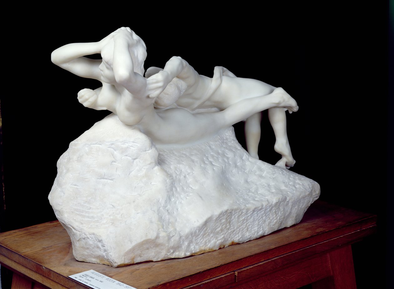 Fugit Amor, ok. 1887-1900 (marmur) autorstwa Auguste Rodin