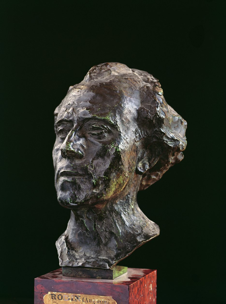 Gustav Mahler, 1909 (brąz) autorstwa Auguste Rodin