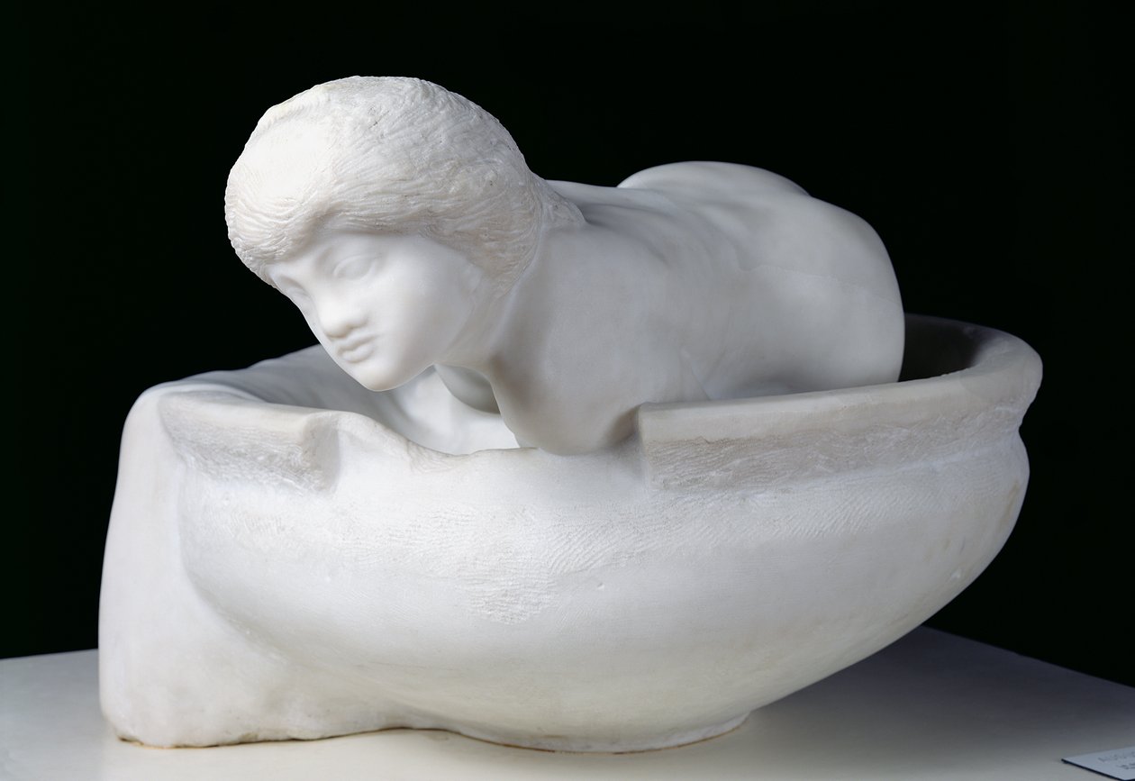 Wróżka z wody, czyli Duch wiosny, 1903 (marmur) autorstwa Auguste Rodin