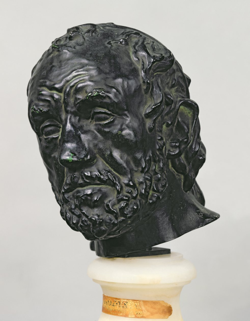 Mężczyzna ze złamanym nosem, 1865 (brąz) autorstwa Auguste Rodin