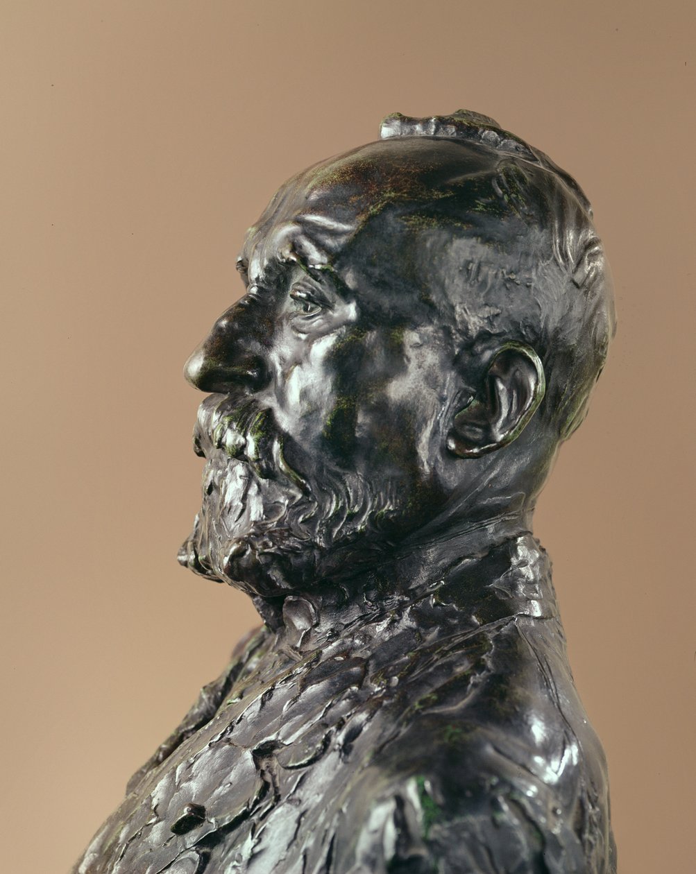 Puvis de Chavannes, 1891 (brąz) autorstwa Auguste Rodin