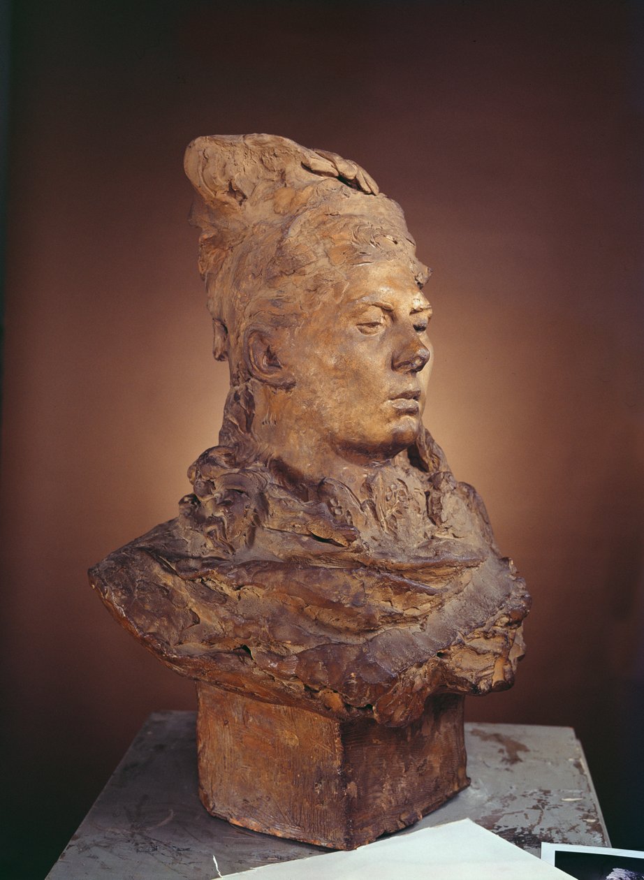 Róża (tynk) autorstwa Auguste Rodin