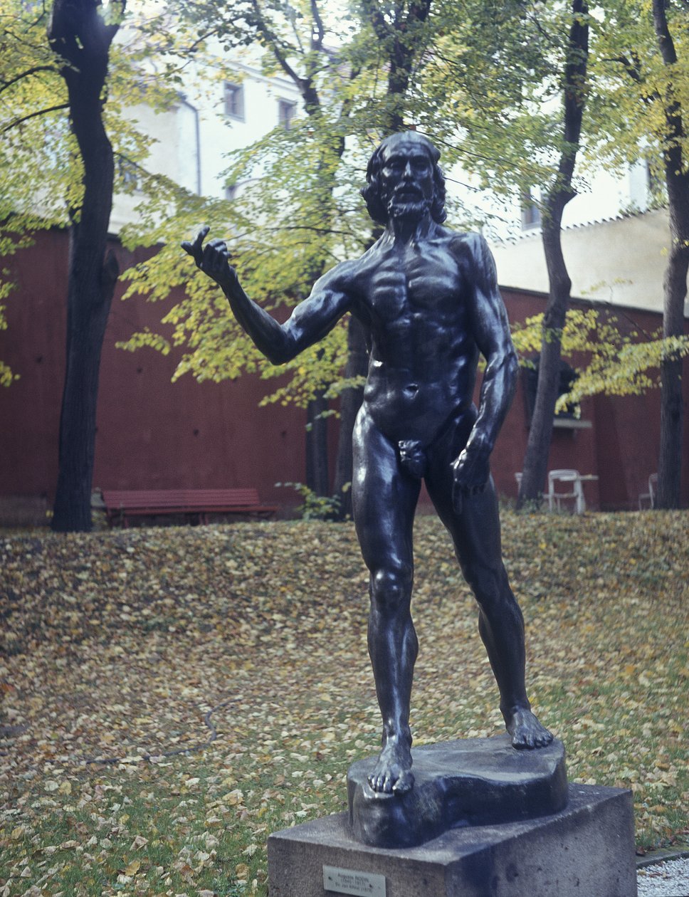 Św. Jan Chrzciciel, 1878 (brąz) autorstwa Auguste Rodin