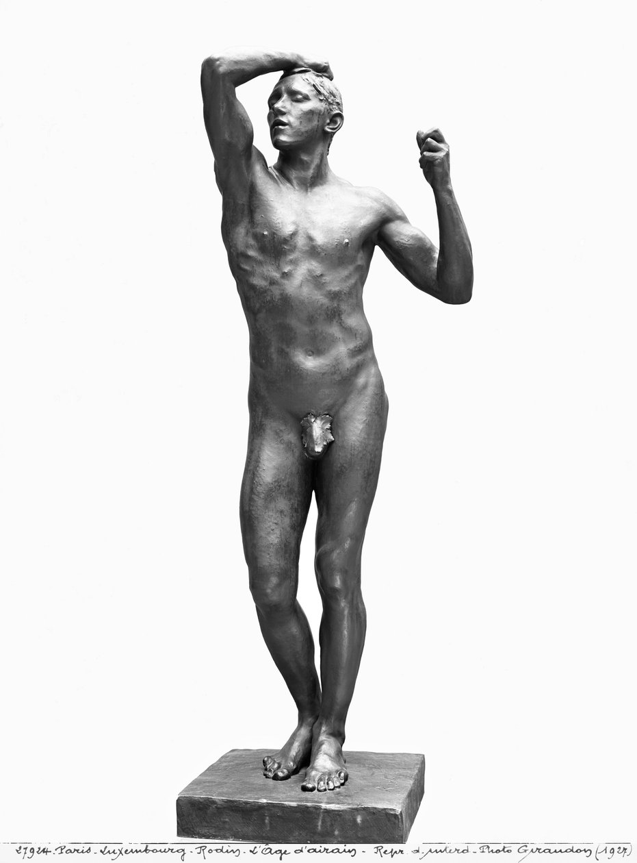 Wiek brązu, po 1877 (brąz) (patrz także 279785-86) autorstwa Auguste Rodin