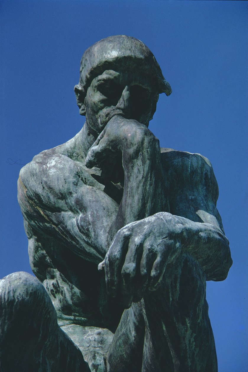 Myśliciel (brąz) autorstwa Auguste Rodin