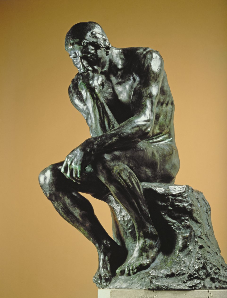 Myśliciel, 1881 (szczegóły patrz 63999) autorstwa Auguste Rodin