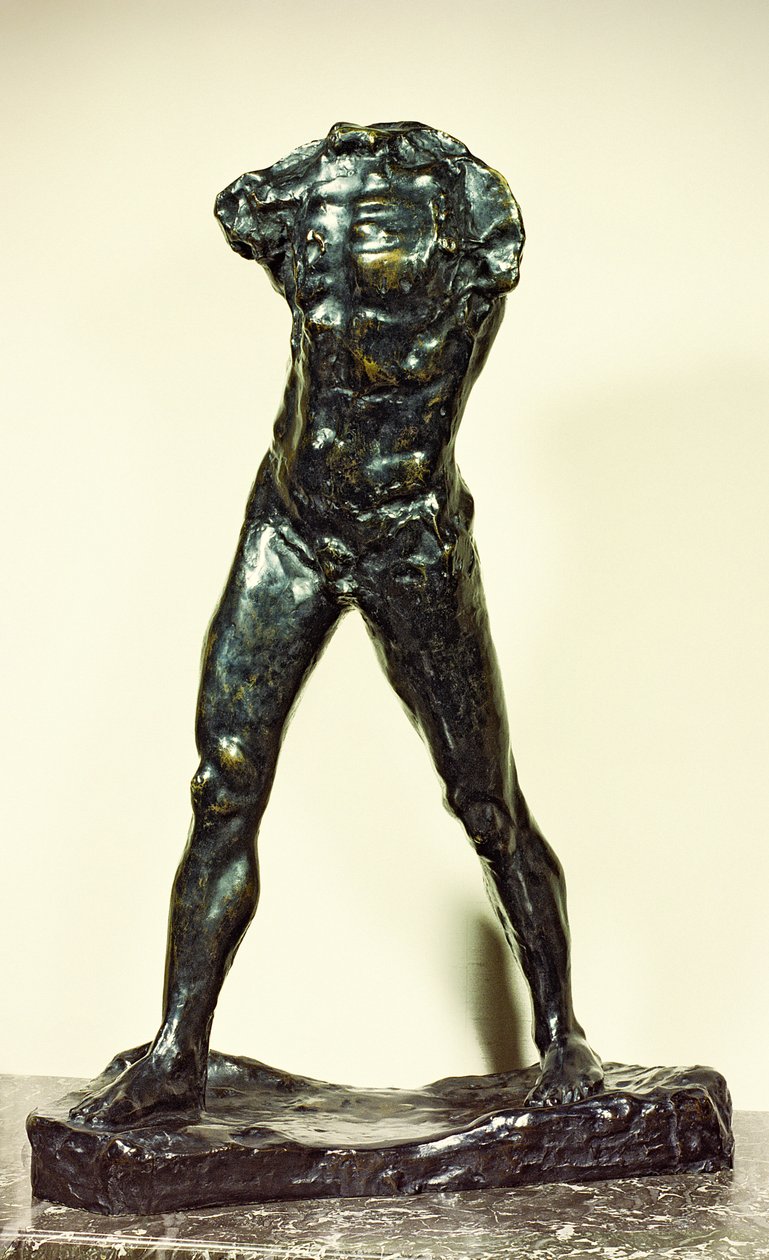 The Walking Man, 1877 (brąz) autorstwa Auguste Rodin