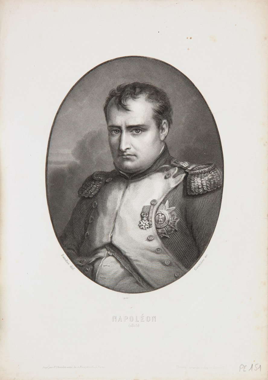 Napoleona (1815), 1837 autorstwa Auguste Sandoz