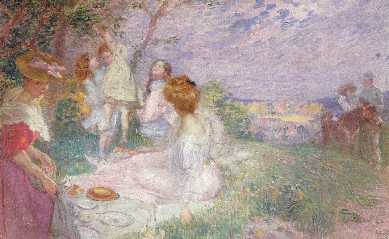 Piknik, 1906 autorstwa Auguste-Frederic Bonnet