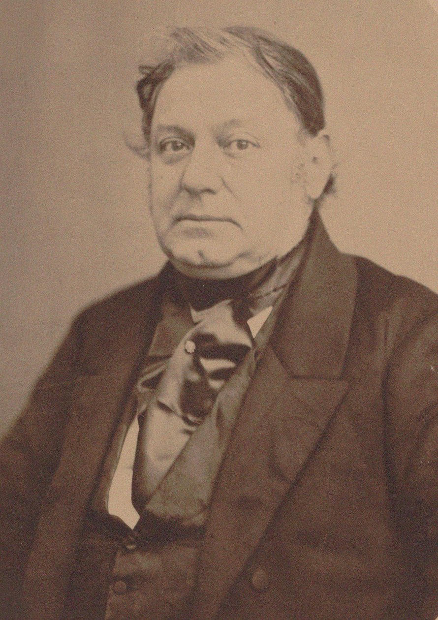 Portret pianisty i kompozytora Amédée Méreaux 1802-1874. autorstwa Auguste Adolphe Bertsch