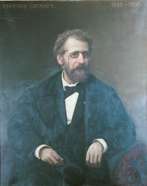 Edouard Grimaux (1835-1900) (olej na płótnie) autorstwa Auguste Alexandre Hirsch
