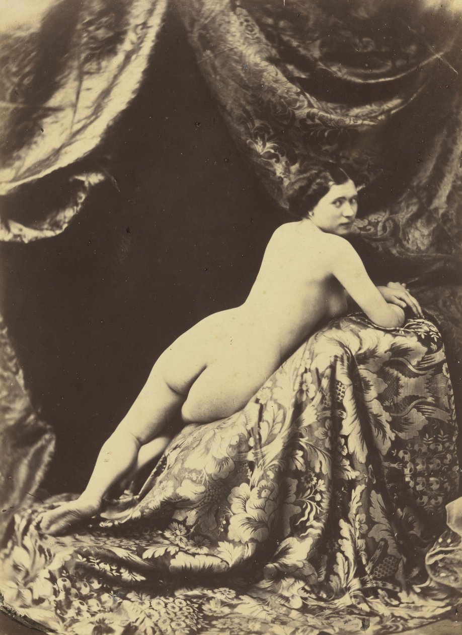 Studium aktu, ok. 1855 (zdjęcie) autorstwa Auguste Belloc