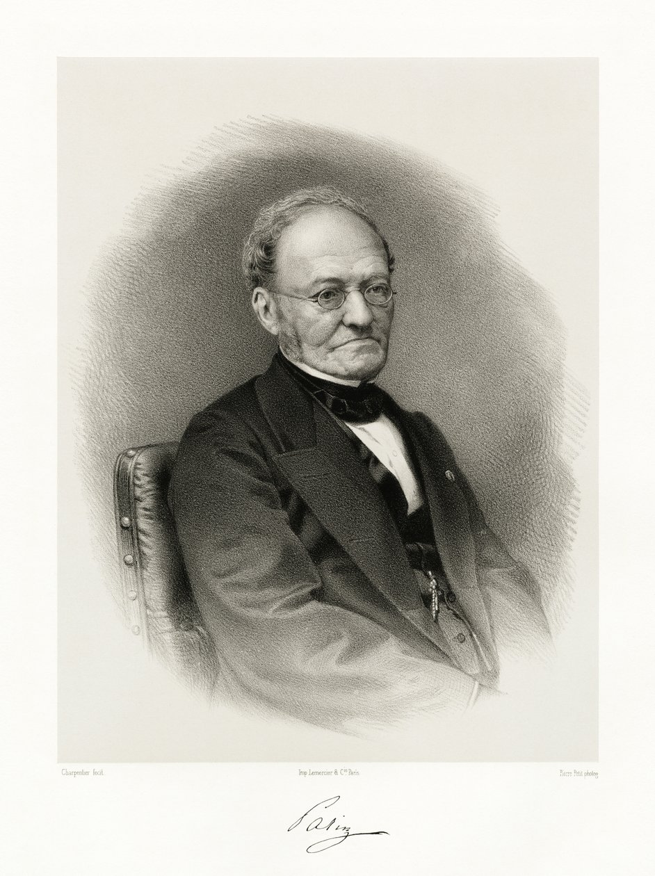 Henri Jospeh Guillaume Patin, 1865-66 autorstwa Auguste Charpentier