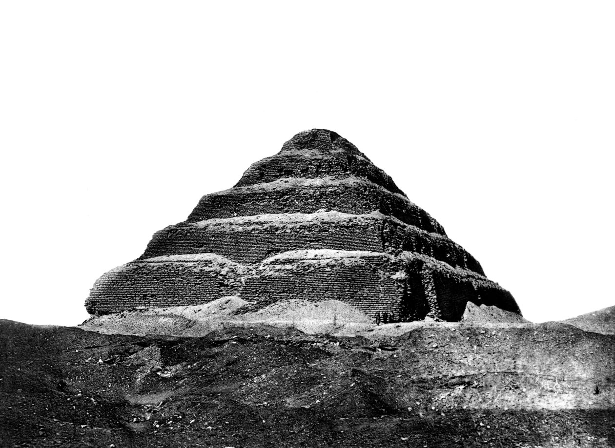 Memphis Saqqara, Egipt, 1893 autorstwa Auguste Edouard Mariette