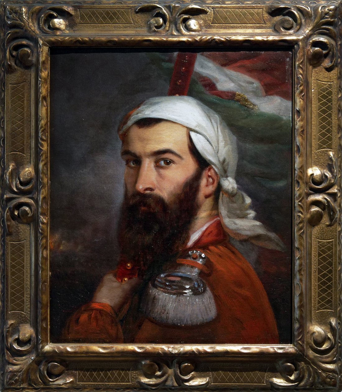 Giuseppe Garibaldi po walce pod Morazzone 5 sierpnia 1848 r. autorstwa Auguste Estienne