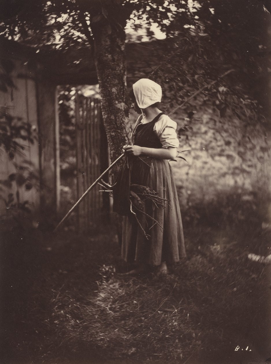 Chłop, ok. 1870. autorstwa Auguste Giraudon