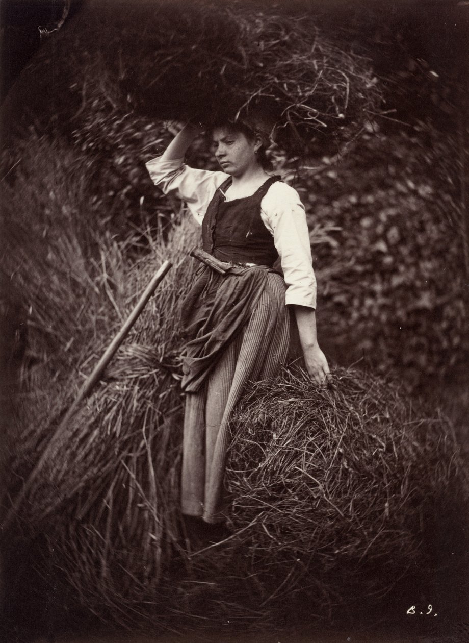 Chłop, ok. 1870. autorstwa Auguste Giraudon