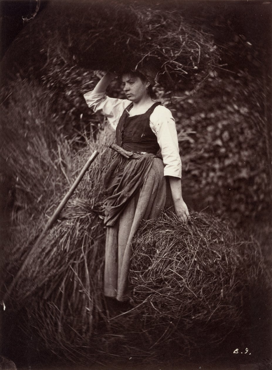 Chłop, ok. 1870 (zdjęcie) autorstwa Auguste Giraudon