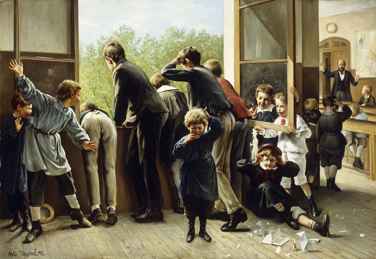 Klasowi dowcipnisie, autorstwa Auguste Joseph Trupheme