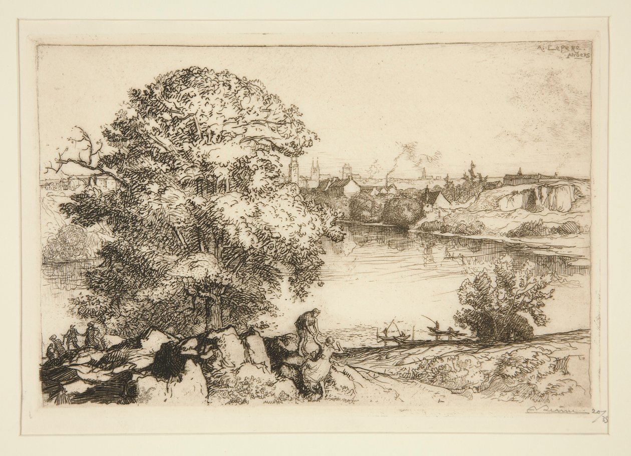 gniewy, autorstwa Auguste Lepere