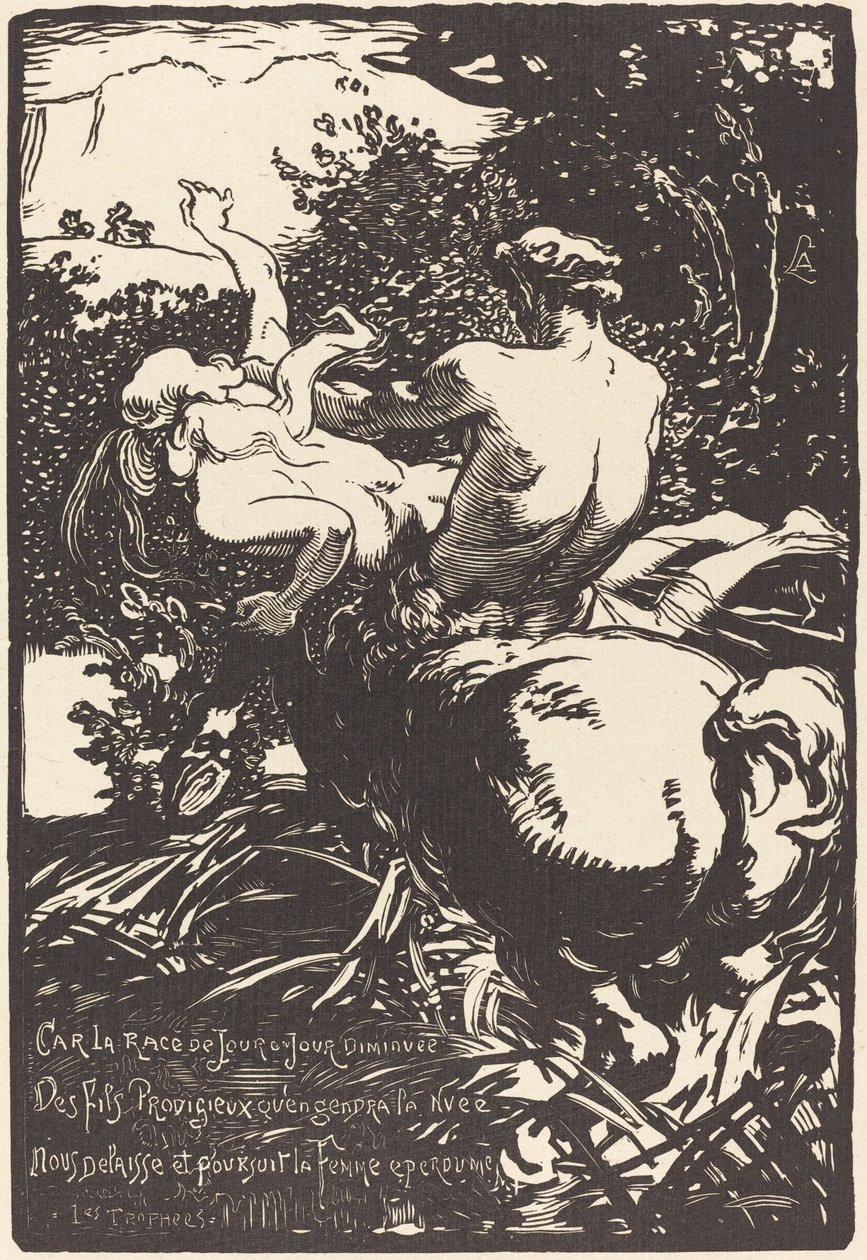 Centaur (Centaur) autorstwa Auguste Lepere