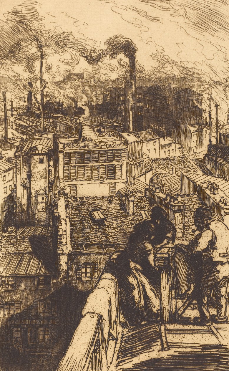 Dzielnica Gobelinów Dzielnica Gobelinów, 1893. autorstwa Auguste Lepere