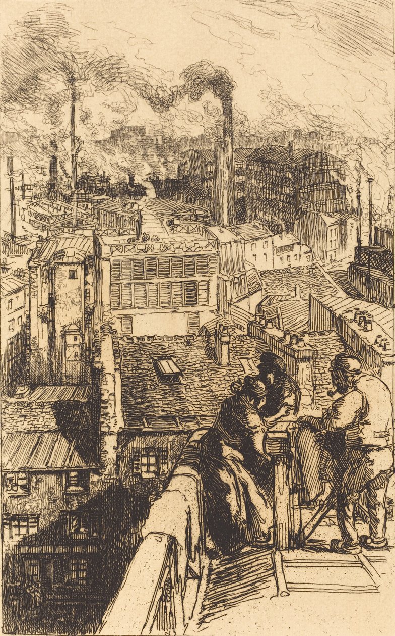 Dzielnica Gobelinów Dzielnica Gobelinów, 1893. autorstwa Auguste Lepere